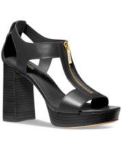 Michael kors black top sandals