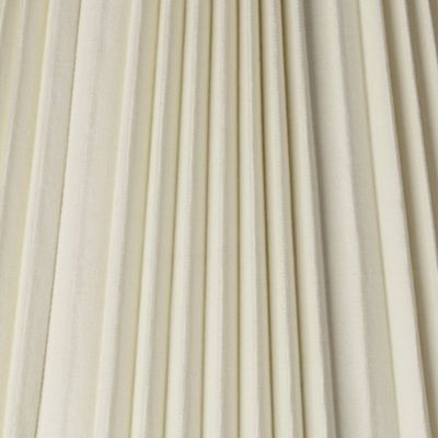 Eggshell Pleated Large Lamp Shade 9.5" Top x 19" Bottom x 13" High (Spider) Replacement with Harp and Finial
