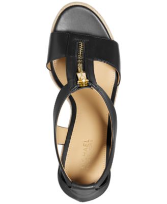 Berkley Mid Wedge Open-Toe Sandals