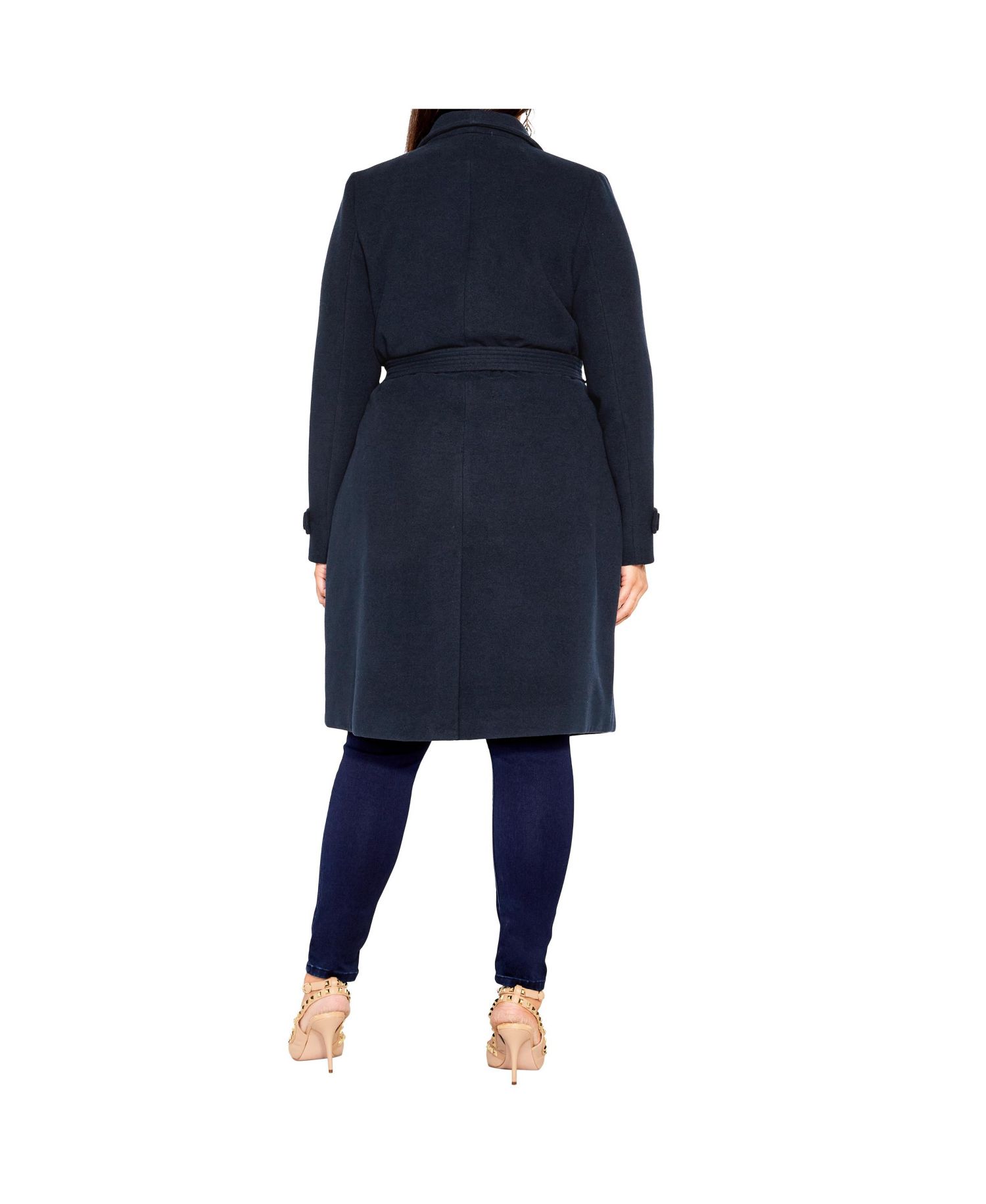 Plus Size So Sleek Coat