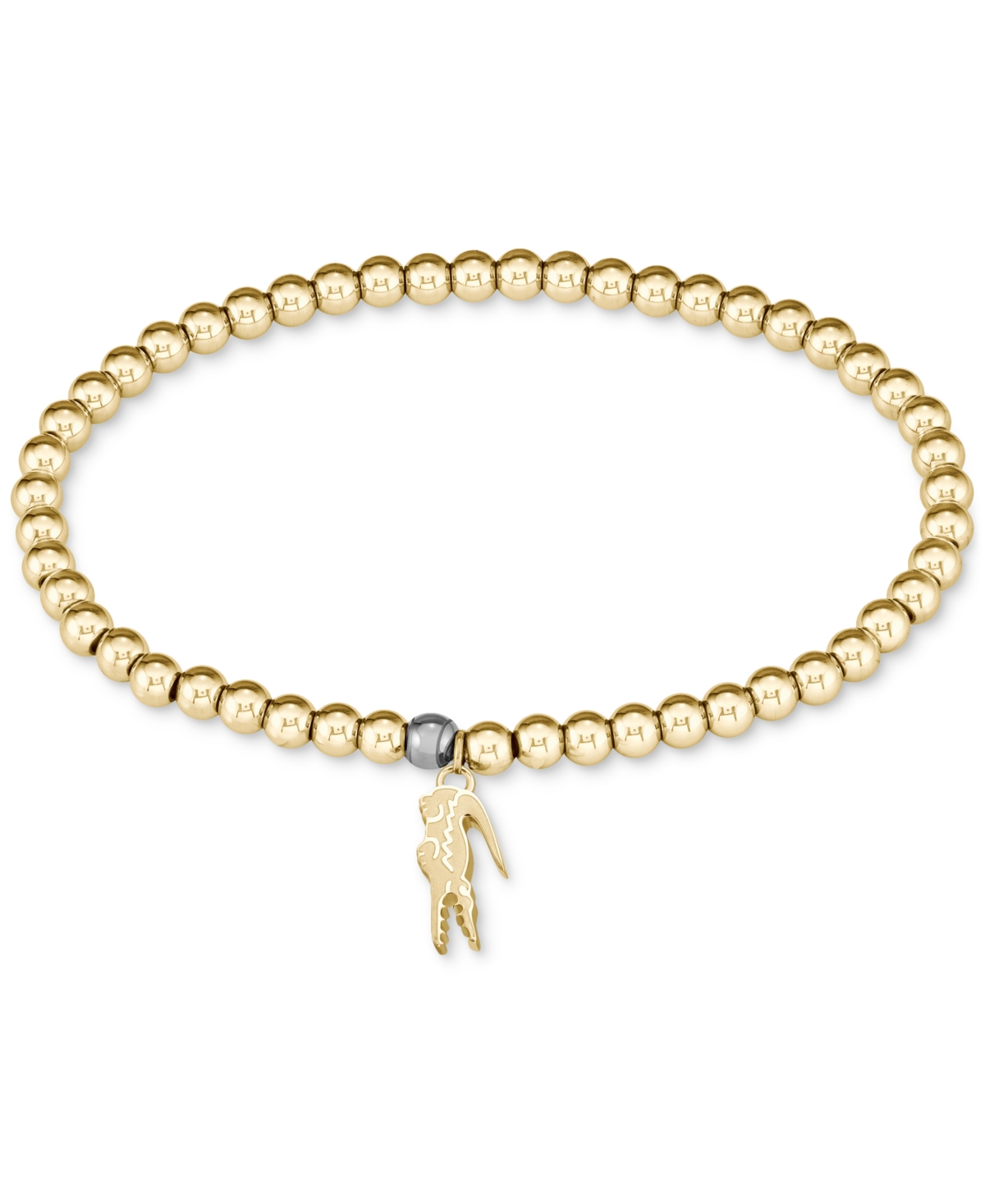 Two-Tone Obre Beaded Charm Bracelet - Gold