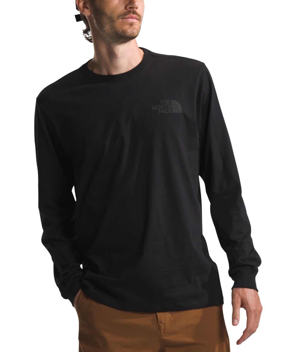 THE NORTH FACE MEN'S GRAPHIC LONG-SLEEVE HIT T-SHIRT 