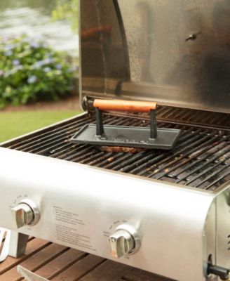 9" Cast Iron Grill Press