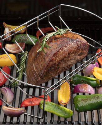 4-in-1 BBQ Basket and Drumstick Rack