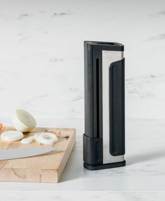 Foodi NeverDull German Stainless Steel Premium System Chef Knife  Sharpener Set