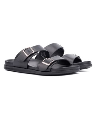Men's Edan Buckle Two Strap Sandals