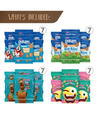 Schoolyard Snacktime Snack Box, 60 Count