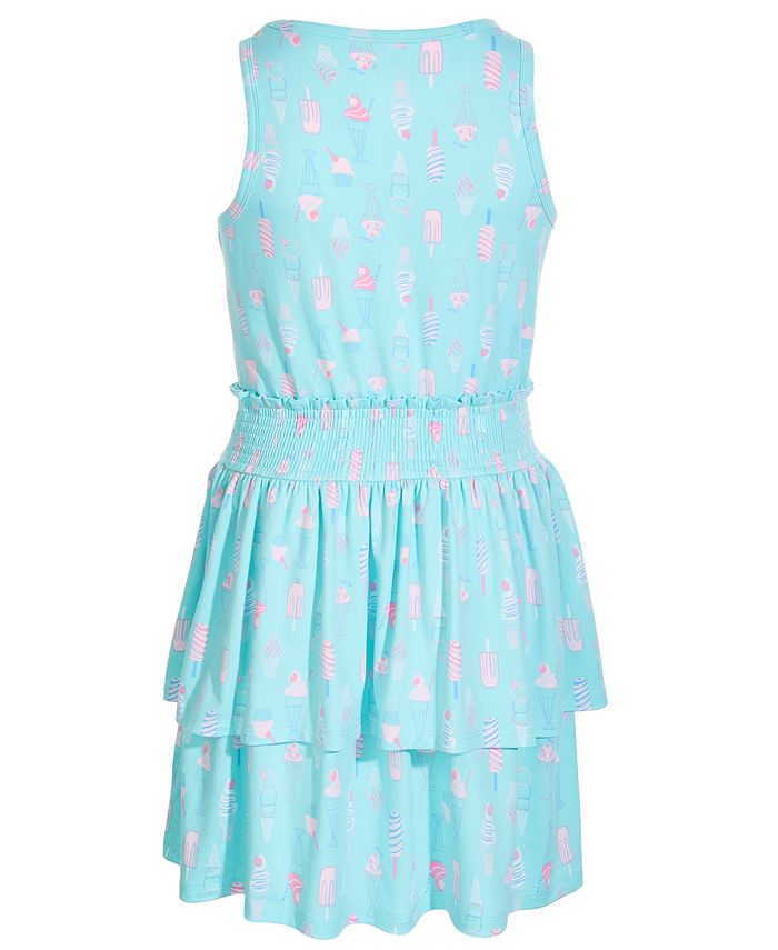 Epic Threads Big Girls Retro Ice Cream-Print Smocked Dress, Created for ...