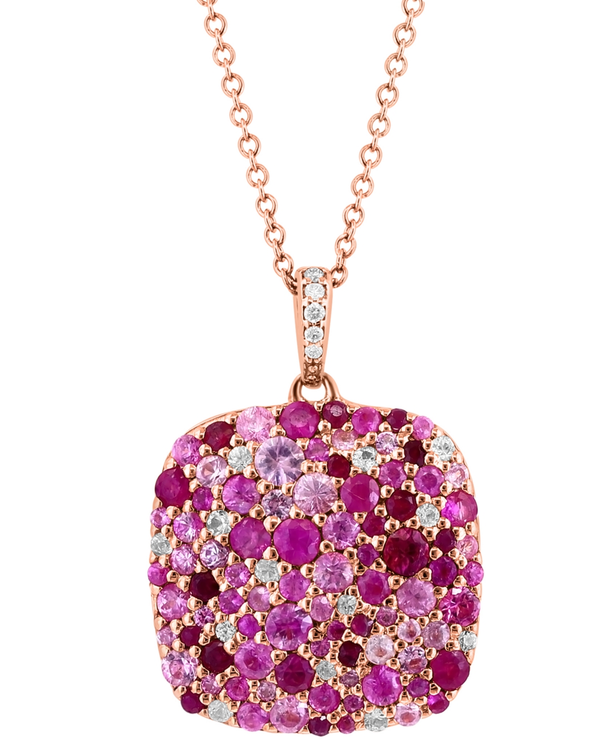 Effy Multi-Gemstone (2-3/4 ct. t.w.) & Diamond Accent Cluster 18