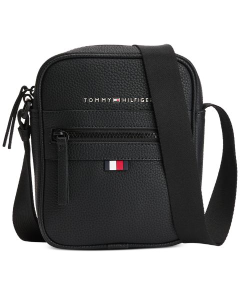Мужская сумка Tommy Hilfiger Essential Mini Reporter, цвет: Чёрный
