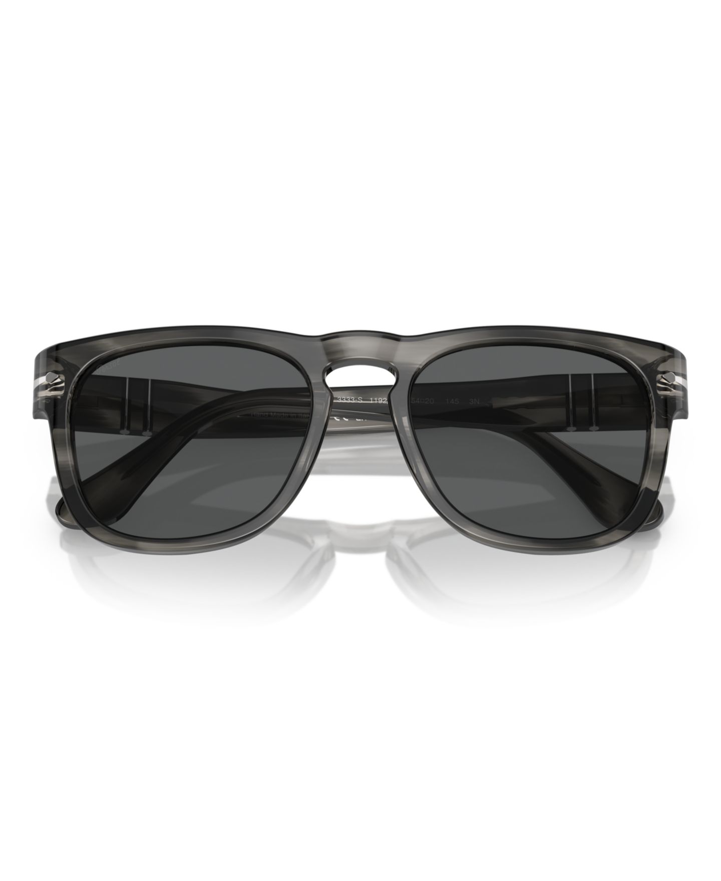 Солнцезащитные очки Persol Unisex Elio PO3333S, цвет: Полосатый серый — фото 2