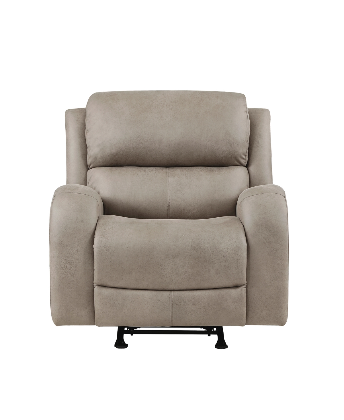 Homelegance White Label Aubrey 38" Rocker Reclining Chair In Brown