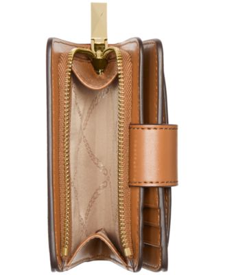 Michael Kors MK Charm Small Tab Compact Pocket Wallet 財布 Michael Kors Charm Small Tab Compact Pocket Wallet - Macy's