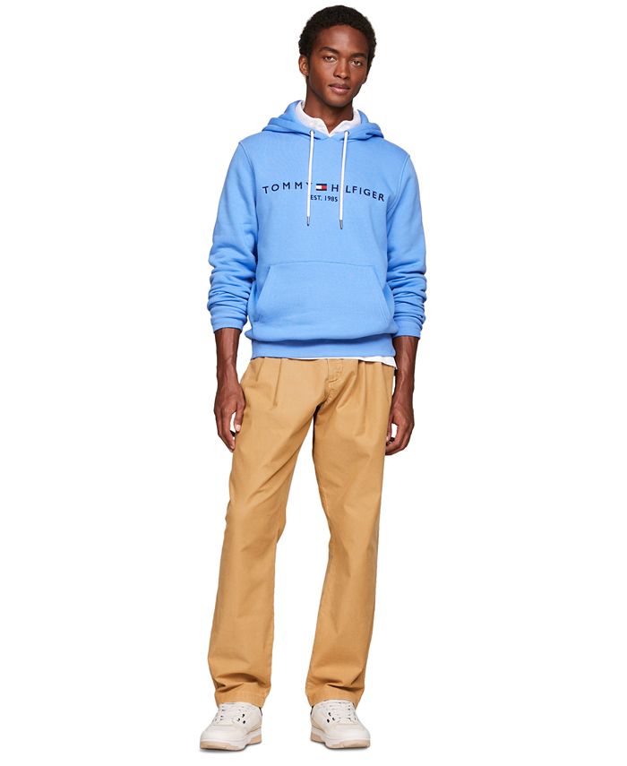 Tommy Hilfiger Men's Embroidered Logo Hoodie - Macy's