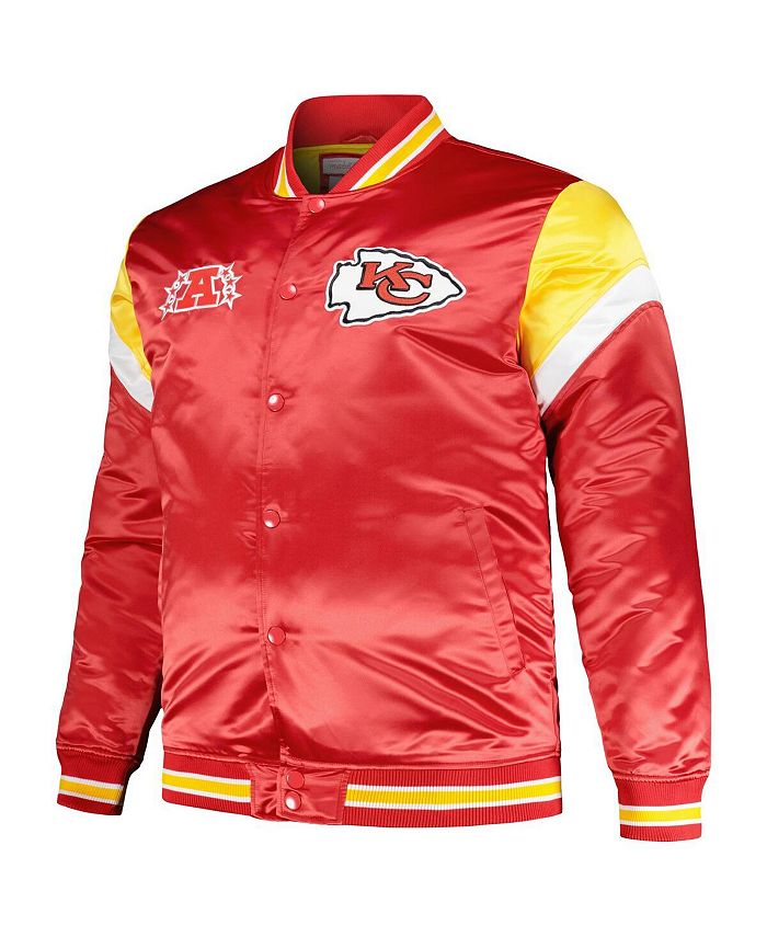 Mitchell & Ness Men's Red Distressed Kansas City Chiefs Big and Tall ...
