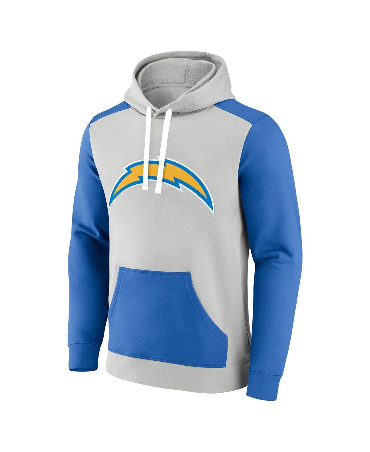 Men's Fanatics Powder Blue Los Angeles Chargers Big and Tall Team Fleece Pullover Hoodie - Powder Blue