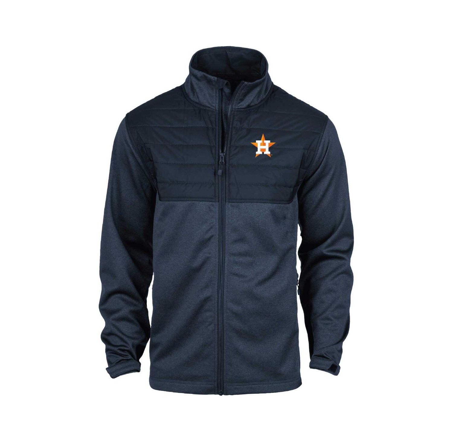 Men's Heather Navy Houston Astros Explorer Full-Zip Jacket