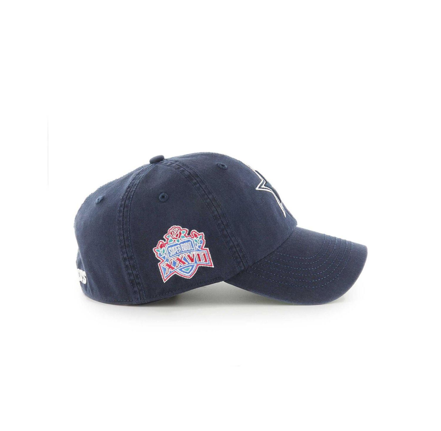 Men's Navy Dallas Cowboys Sure Shot Franchise Fitted Hat