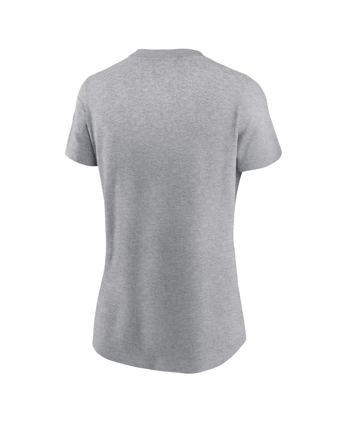 Women's NikeDetroit Lions 2023 Nfc North Division Champions Locker Room Trophy Collection T-shirt - Gray