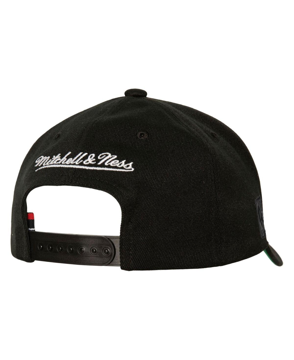 Shop Mitchell & Ness Men's Black La Clippers Suga X Nba By  Capsule Collection Glitch Stretch Snapback Hat