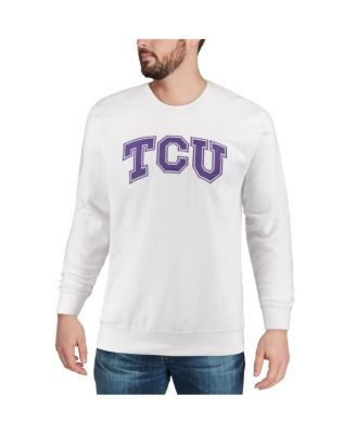 Men's TCU Horned Frogs Arch & Logo Crew Neck Sweatshirt