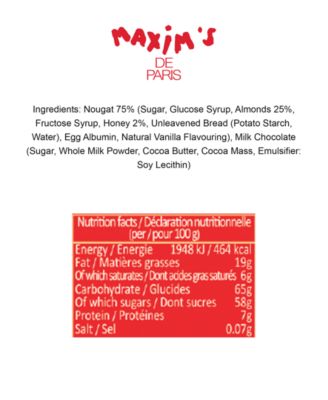 Heart Shaped Tin Box Filled with Chocolate Covered Nougats