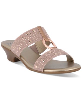 Jones New York - Eanna Embellished Wedge Heel Sandals