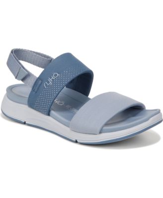 Ryka Elite - Sandalias Planas Con Tiras Para Mujer, Rosado, 5.5 US