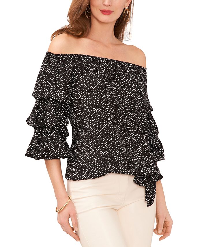 Vince camuto bubble sleeve blouse online