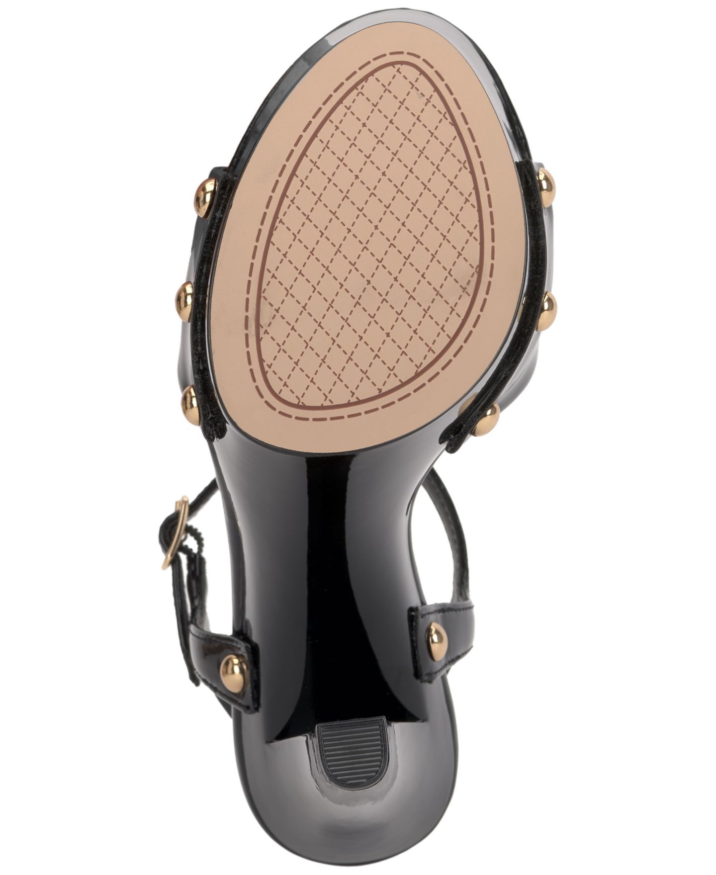 Женские сандалии Jessica Simpson Calenta Platform Dress Sandals, цвет: Чёрный лаковый — фото 5