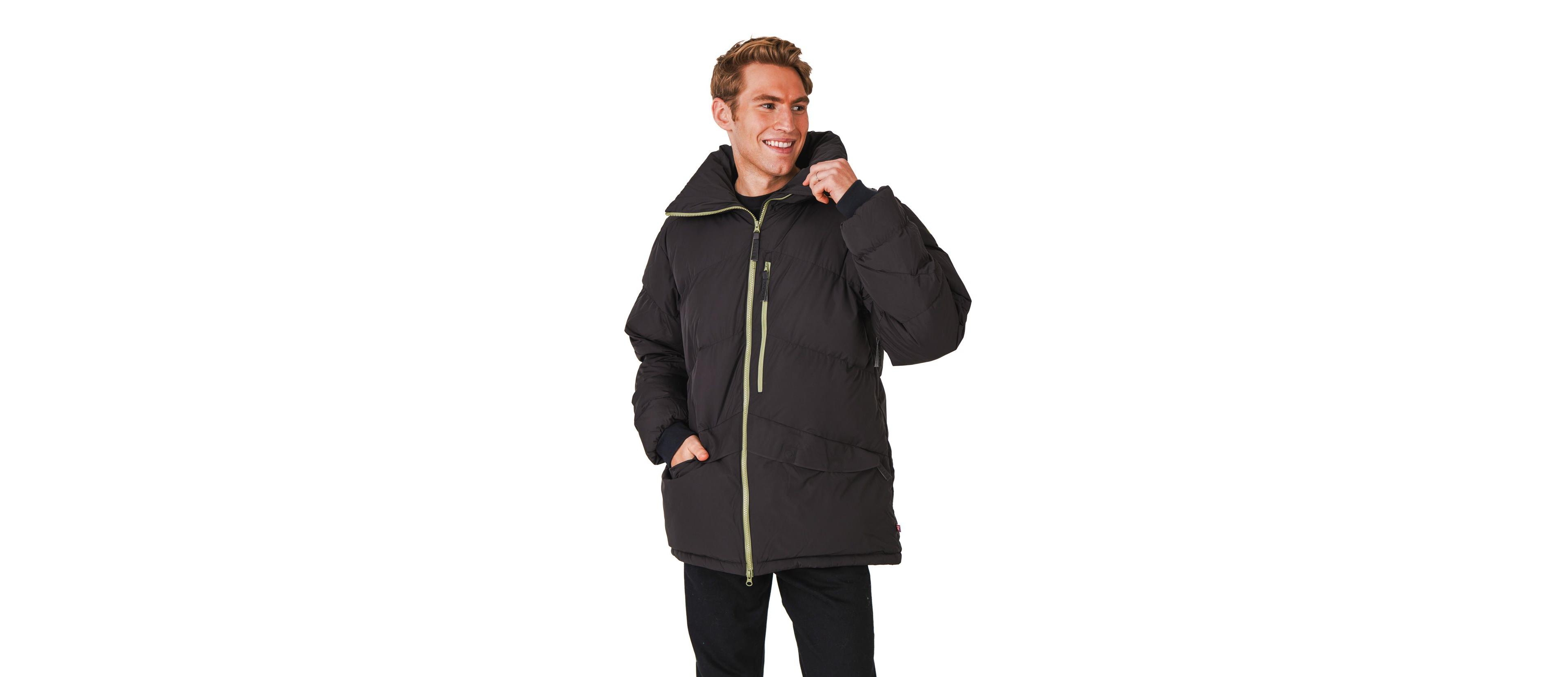 Men's Puffer Jacket Black