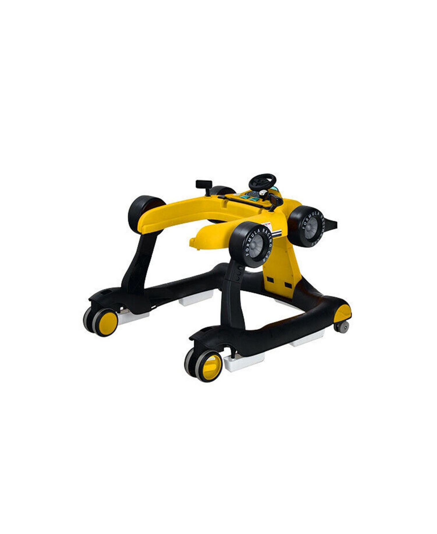 4 in 1 Foldable Baby Activity Push Walker with Adjustable Height