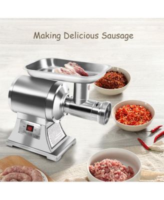 1100W Stainless Steel Heavy Duty #22 Electric Meat Grinder