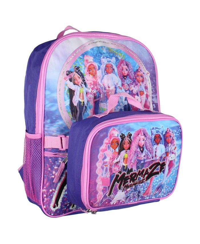 Mermaze Mermaid Mermazing School Travel Backpack For Kids 2 Piece Set ...