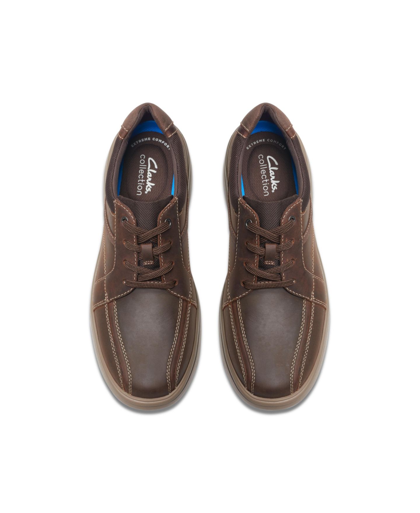 Мужская обувь Clarks Collection Bradley Walk Comfort Shoes, цвет: Кожаный — фото 4