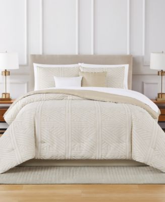 Pem America Crinkle Geo 9-Pc. Comforter Sets - Macy's
