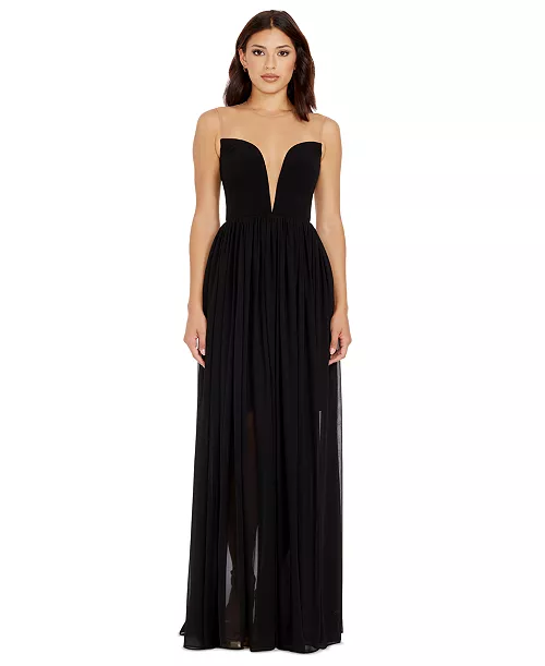 women's eleanor strapless gown