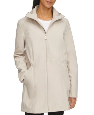 New Women’s CALVIN KLEIN Water-Resistant Hooded online Anorak Coat Size M