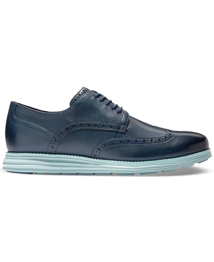 COLE HAAN Men's Leather Lace Up Wing Tip Oxfords main image 0