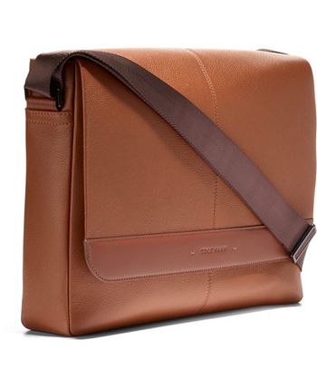 Cole Haan Triboro Small Leather Messenger Bag - Macy's