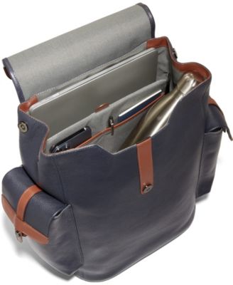 Triboro Large Leather Rucksack Bag