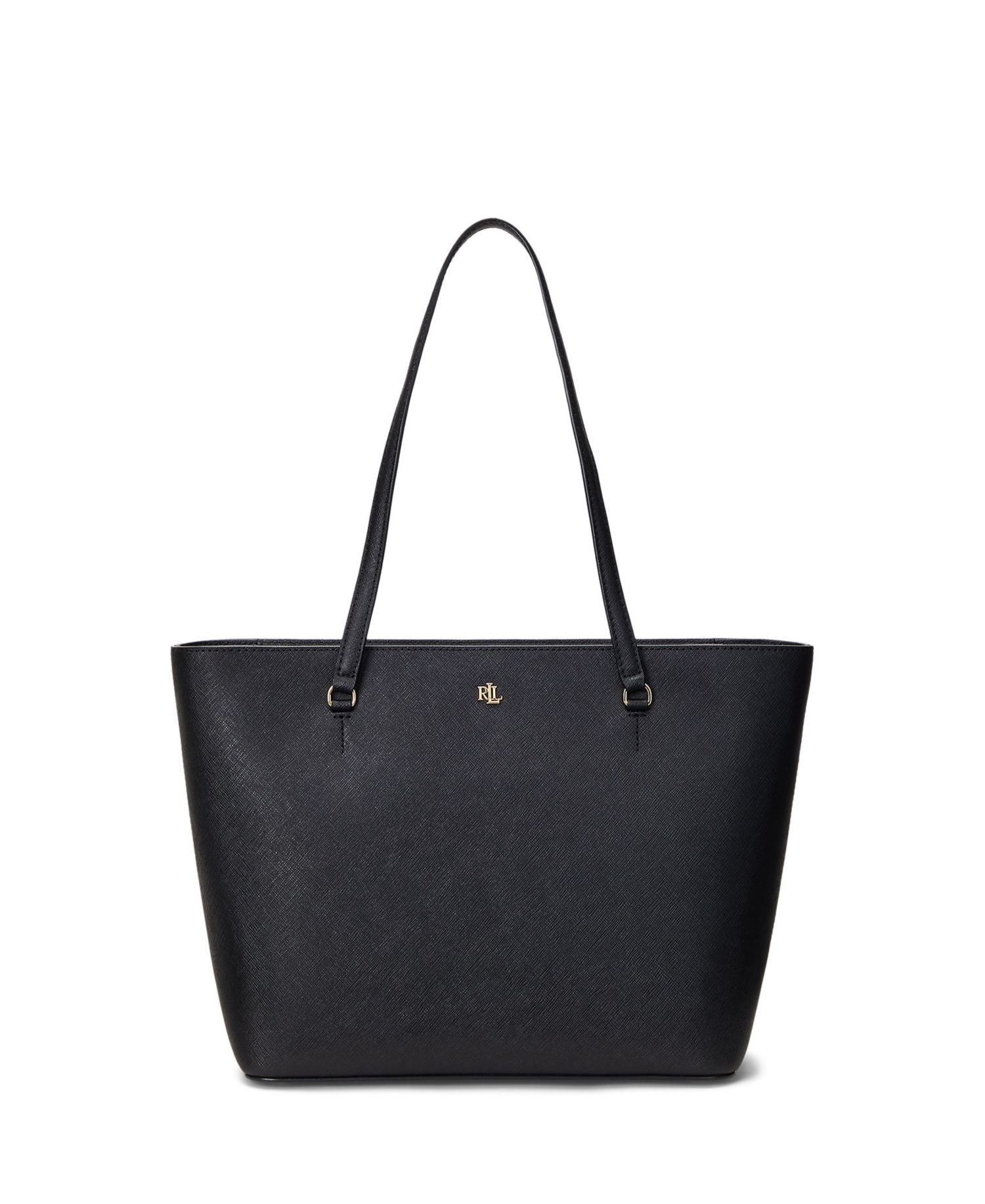 Karly Crosshatch Leather Medium Shopper Tote Bag