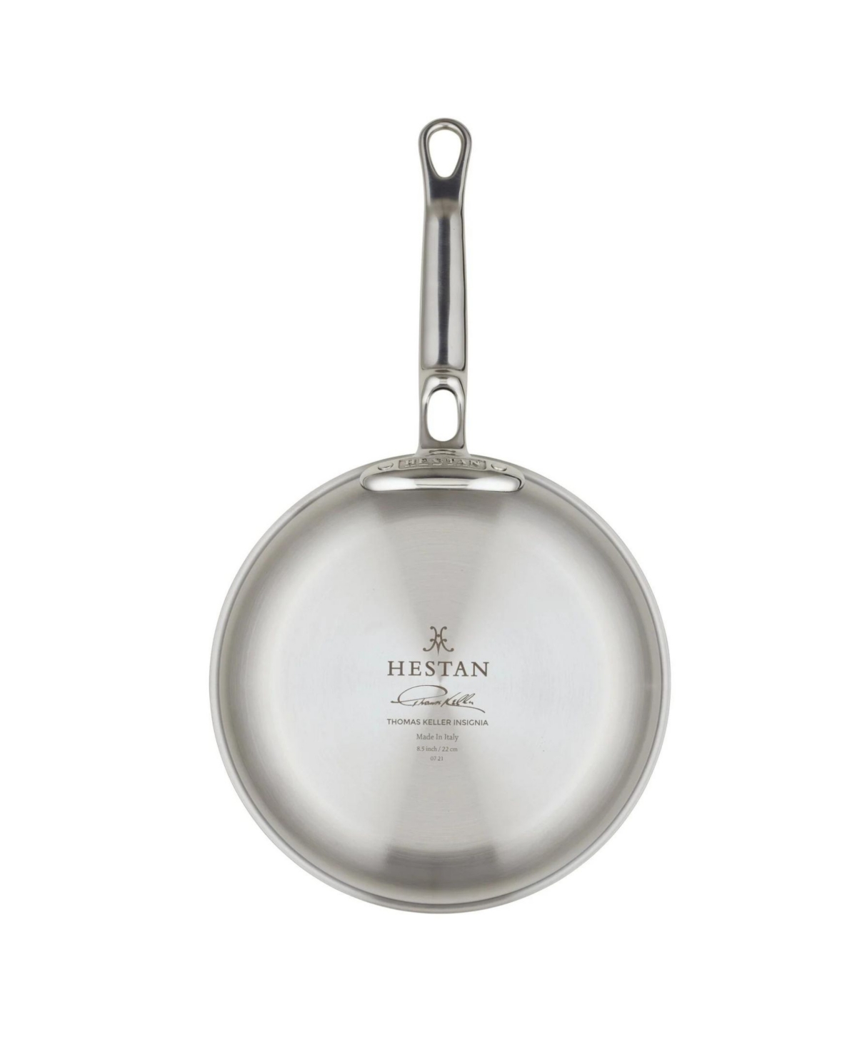 Shop Hestan Thomas Keller Insignia Commercial Clad Stainless Steel With Titum Nonstick, Set Of Two Saute Pans- 1 In No Color