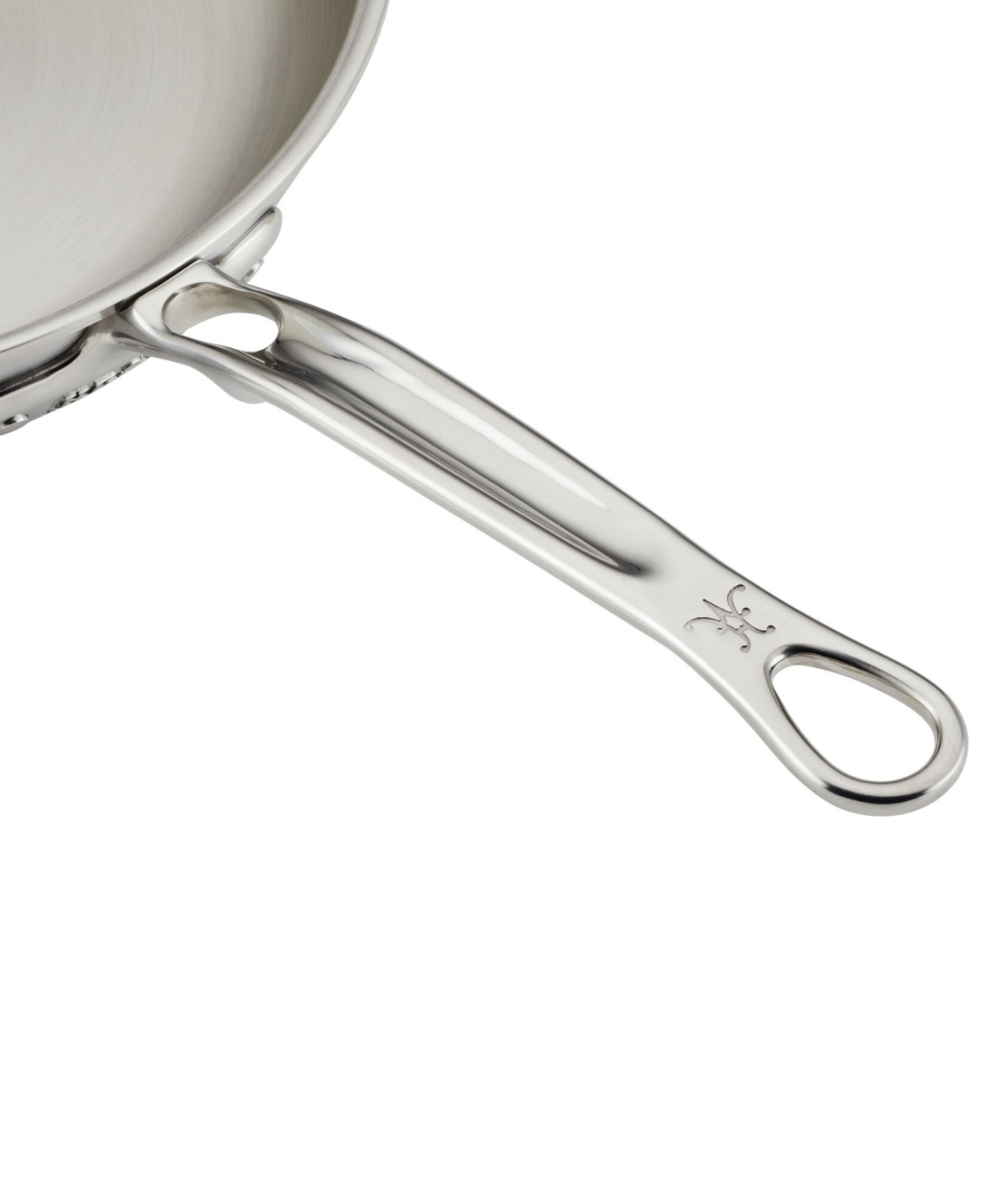 Shop Hestan Thomas Keller Insignia Commercial Clad Stainless Steel 8.5" Open Saute Pan In No Color