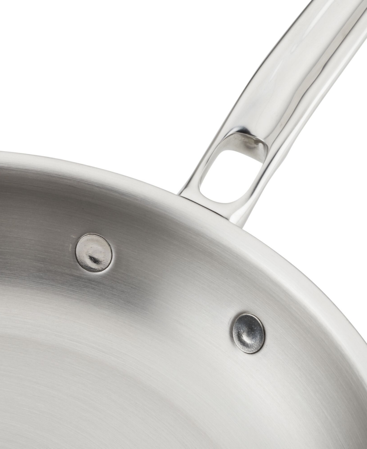 Shop Hestan Thomas Keller Insignia Commercial Clad Stainless Steel 11" Open Saute Pan In No Color