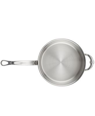 ProBond&reg; Clad Stainless Steel 4-Quart Covered Saucepan with Helper Handle