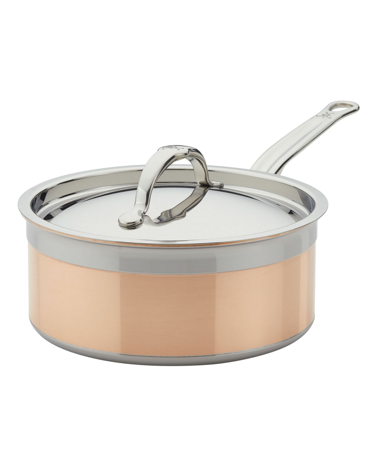 Shop Hestan Copperbond Copper Induction 3-quart Covered Saucepan