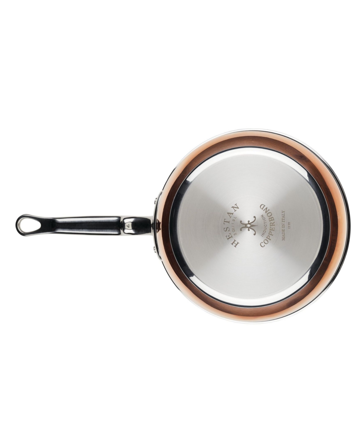 Shop Hestan Copperbond Copper Induction 2-quart Covered Saucier