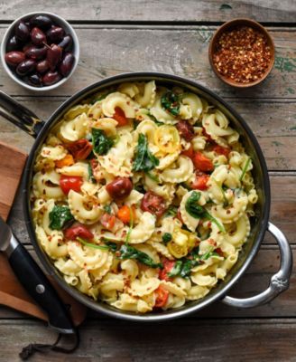 NanoBond Titanium Stainless Steel 5-Quart Covered Saute with Helper Handle