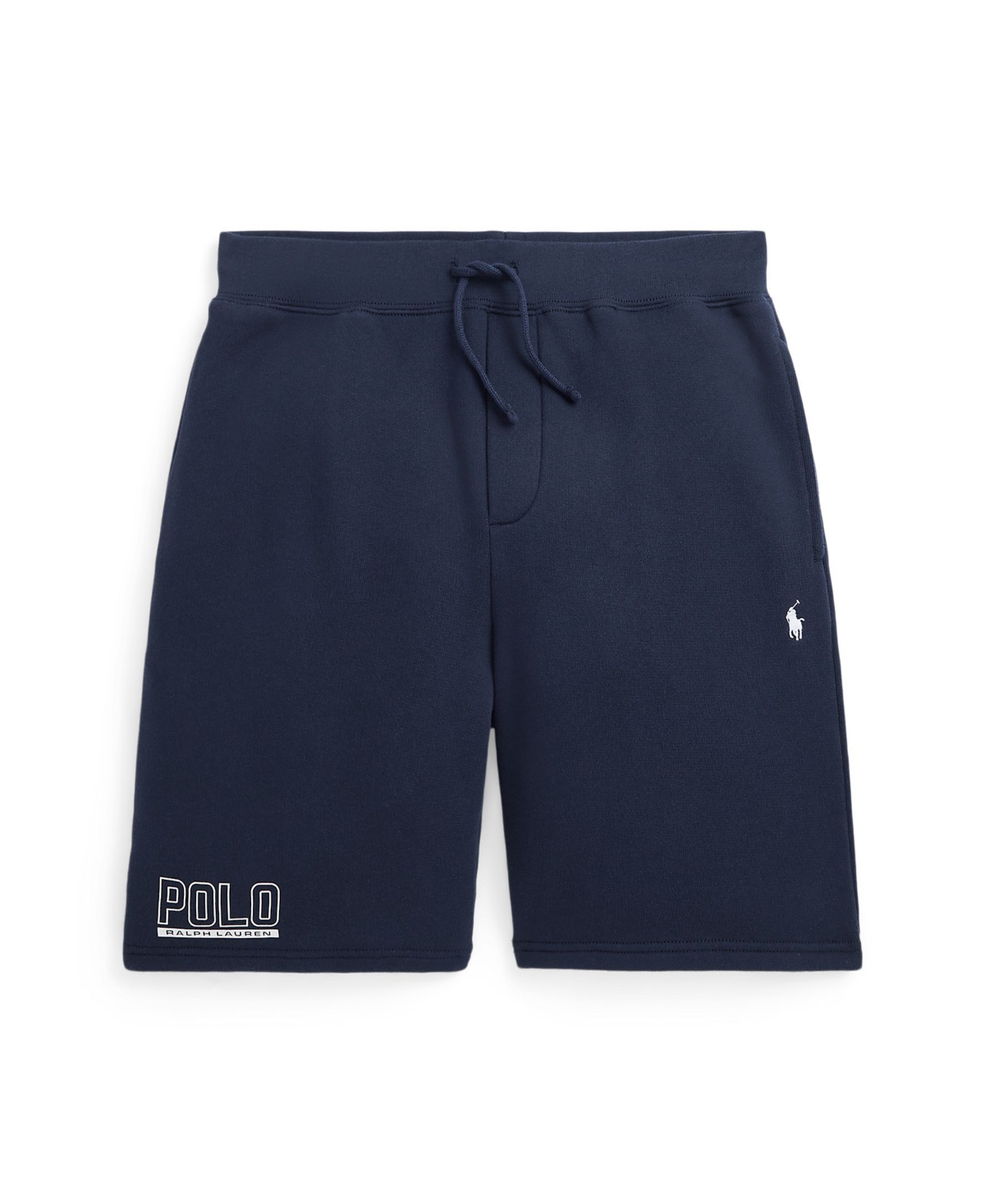 Polo Ralph Lauren Kids' Big Boys Logo Fleece Shorts In Newport Navy